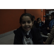 Festejos por el Día de la Bandera con los niños de Jardín